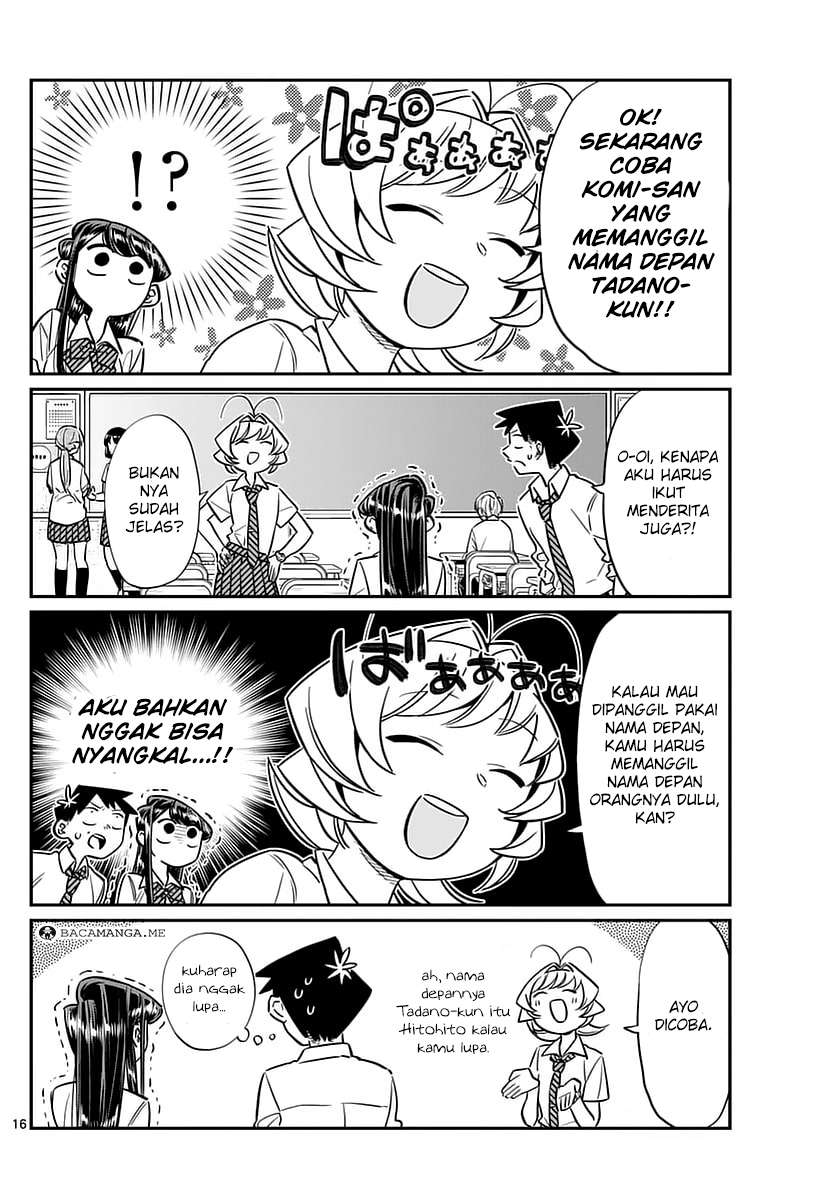 Komi-san wa Komyushou Desu Chapter 53 Gambar 9