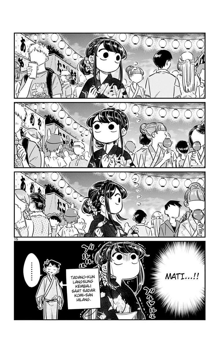 Komi-san wa Komyushou Desu Chapter 47 Gambar 15