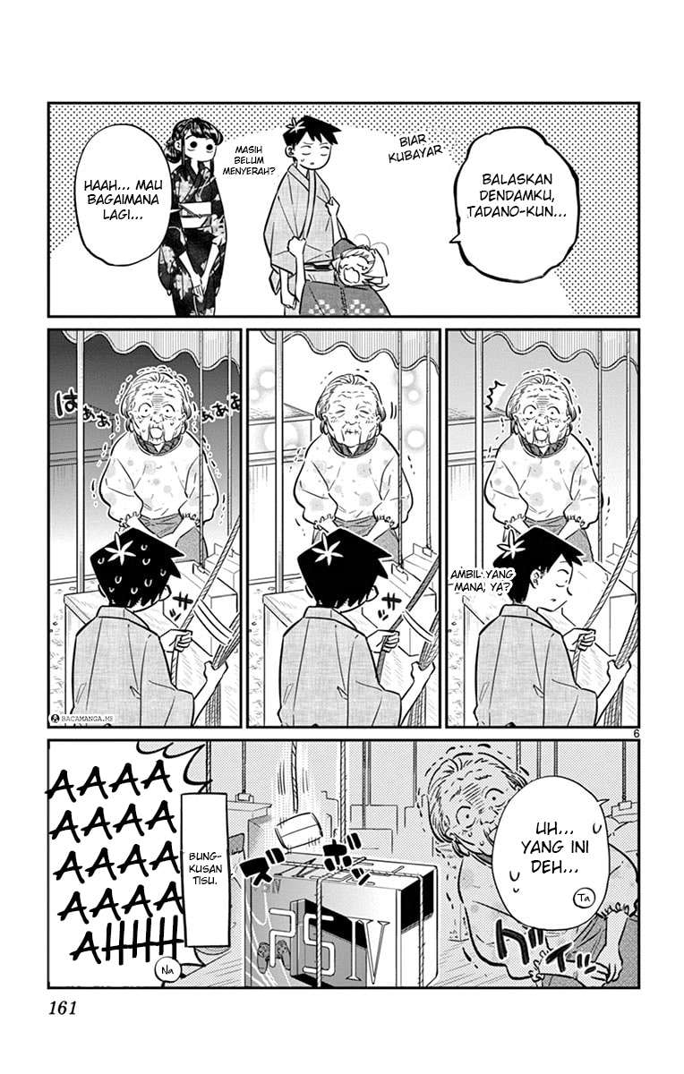 Komi-san wa Komyushou Desu Chapter 47 Gambar 6
