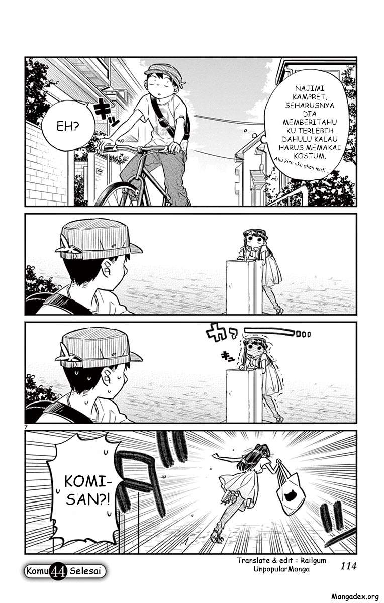 Komi-san wa Komyushou Desu Chapter 44 Gambar 7
