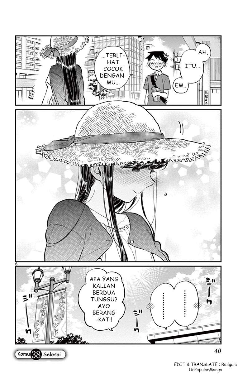 Komi-san wa Komyushou Desu Chapter 38 Gambar 6