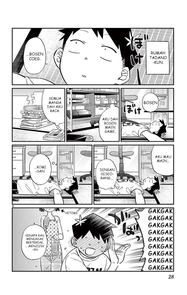 Komi-san wa Komyushou Desu Chapter 37 Gambar 6