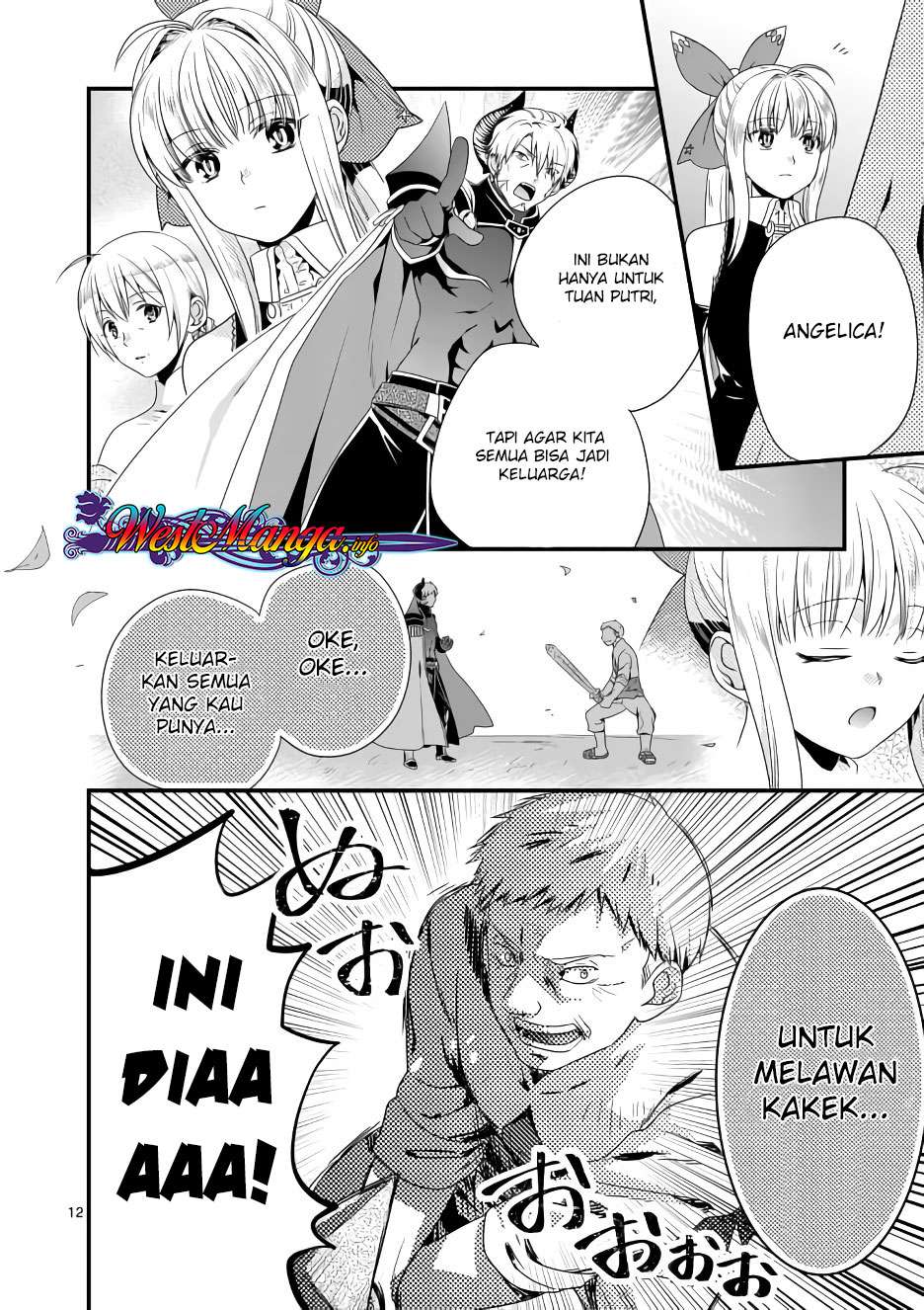 Maou desu Onna Yuusha no Hahaoya to Saikon Shita no de Onna Yuusha ga Giri no Musume ni Narimashita Chapter 8 Gambar 13
