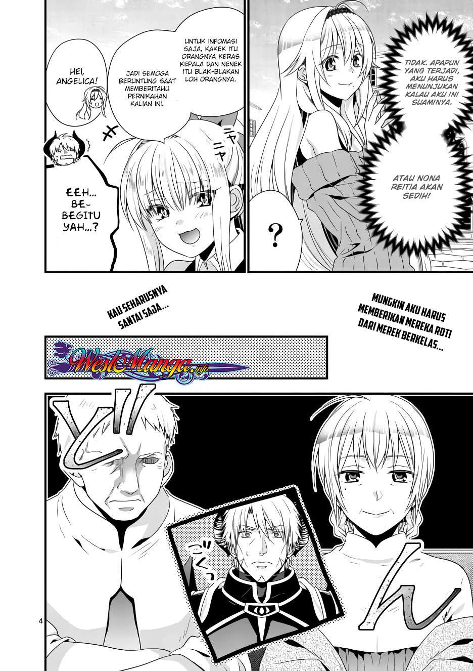 Maou desu Onna Yuusha no Hahaoya to Saikon Shita no de Onna Yuusha ga Giri no Musume ni Narimashita Chapter 8 Gambar 4