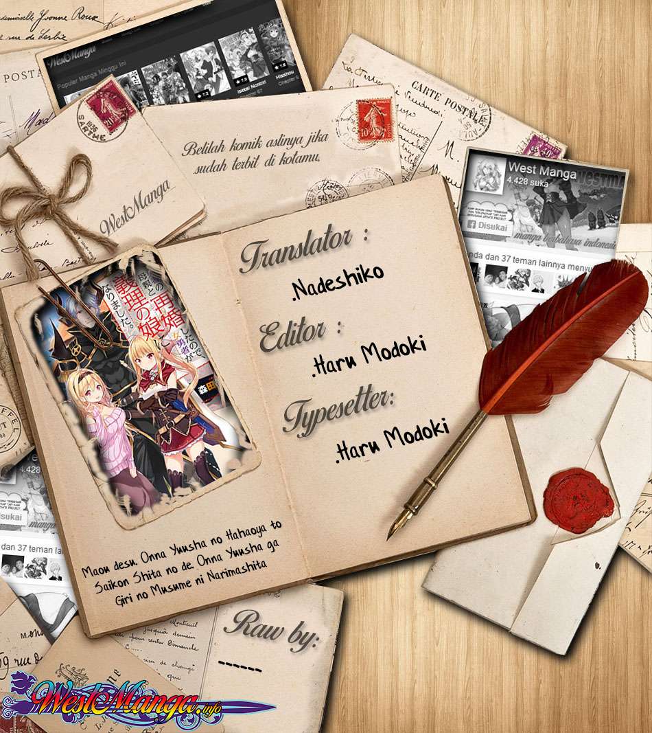 Baca Komik Maou desu Onna Yuusha no Hahaoya to Saikon Shita no de Onna Yuusha ga Giri no Musume ni Narimashita Chapter 7 Gambar 1