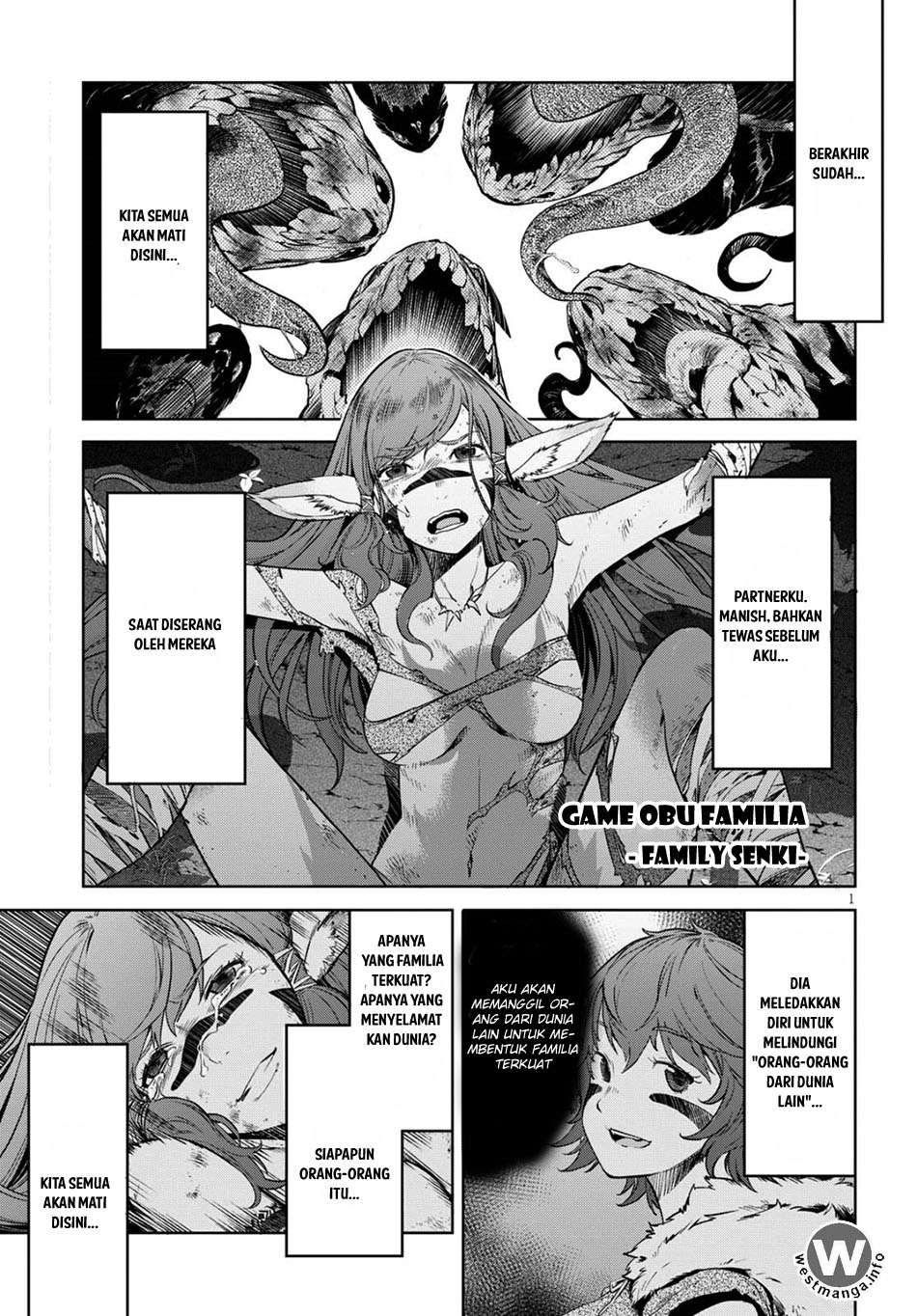 Baca Komik Game obu Familia - Family Senki Chapter 2 Gambar 1