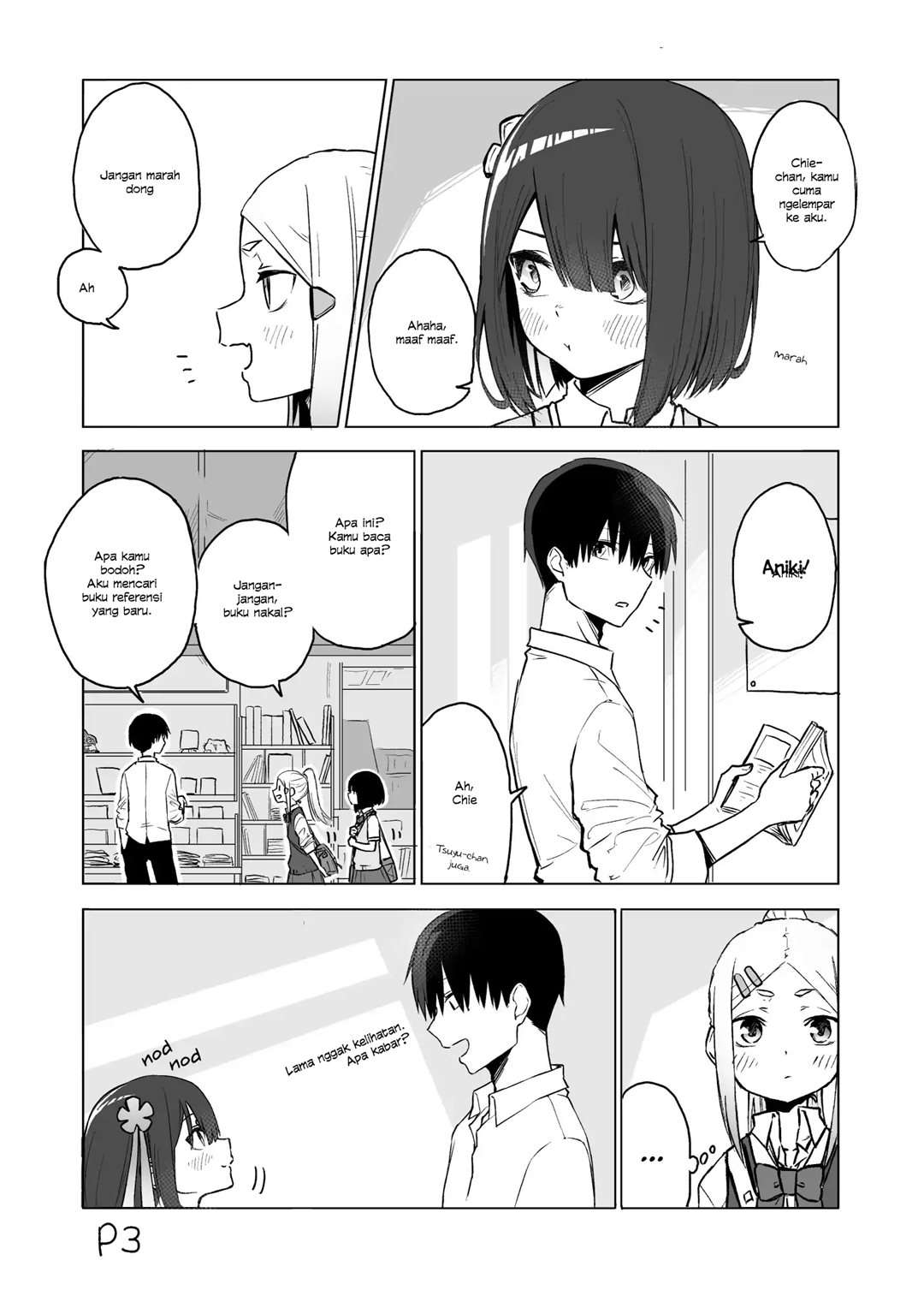 I Don’t Know What My Little Sister’s Friend Is Thinking! Chapter 6 Gambar 5