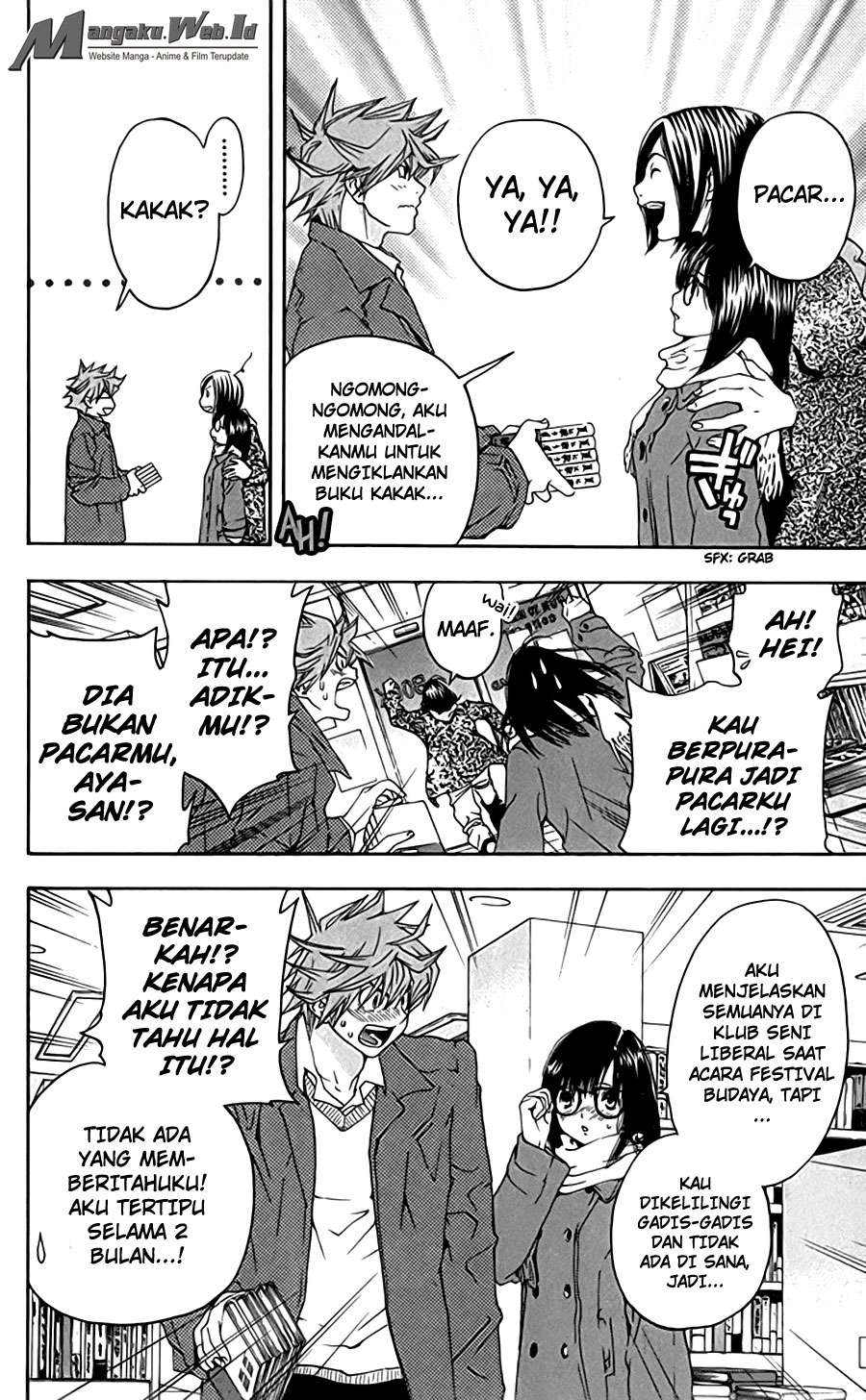 Ichigo 100% Chapter 160 Gambar 13