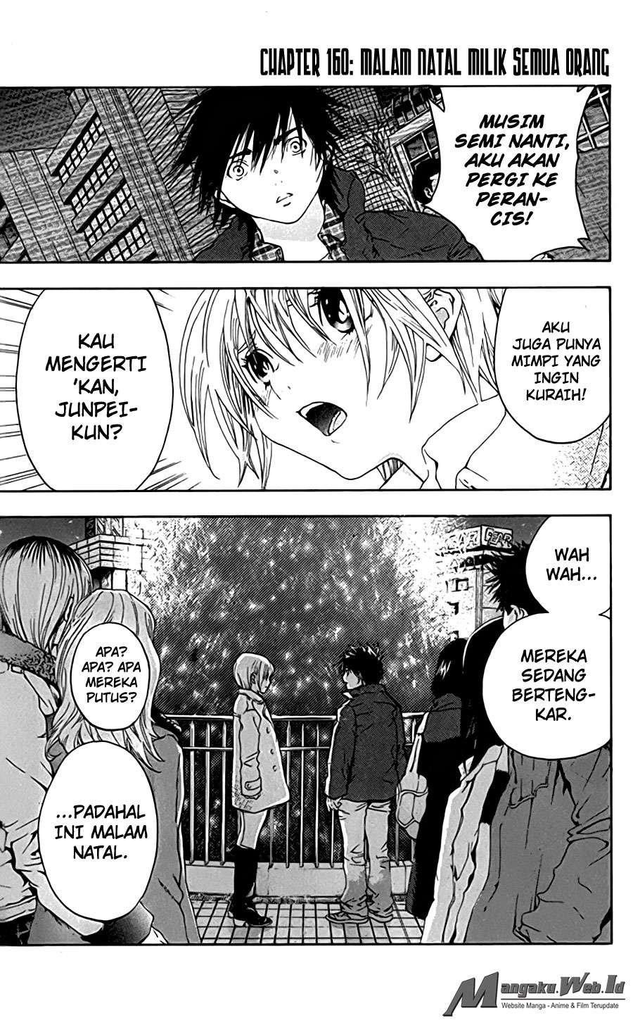 Baca Manga Ichigo 100% Chapter 160 Gambar 2