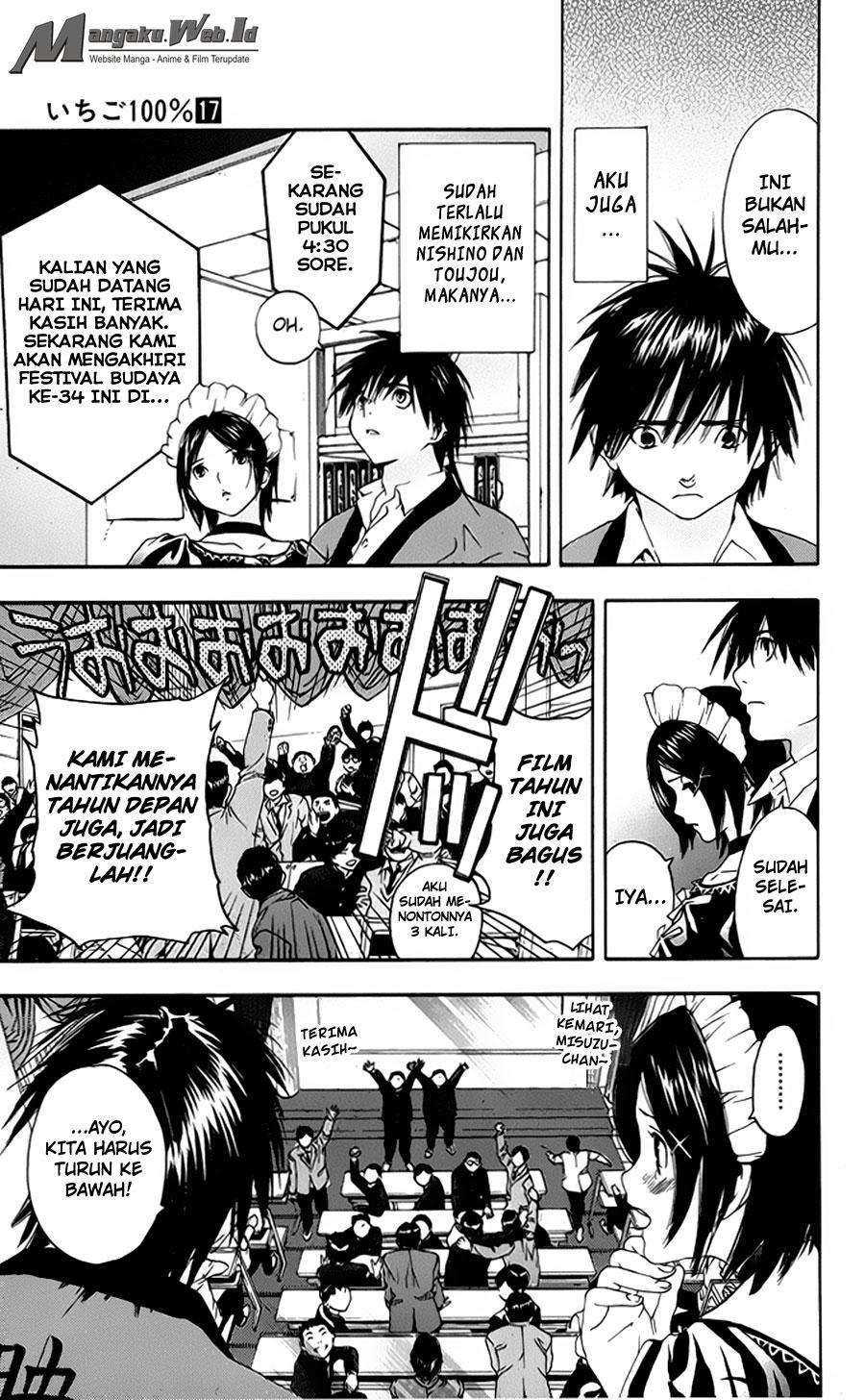 Ichigo 100% Chapter 152 Gambar 8