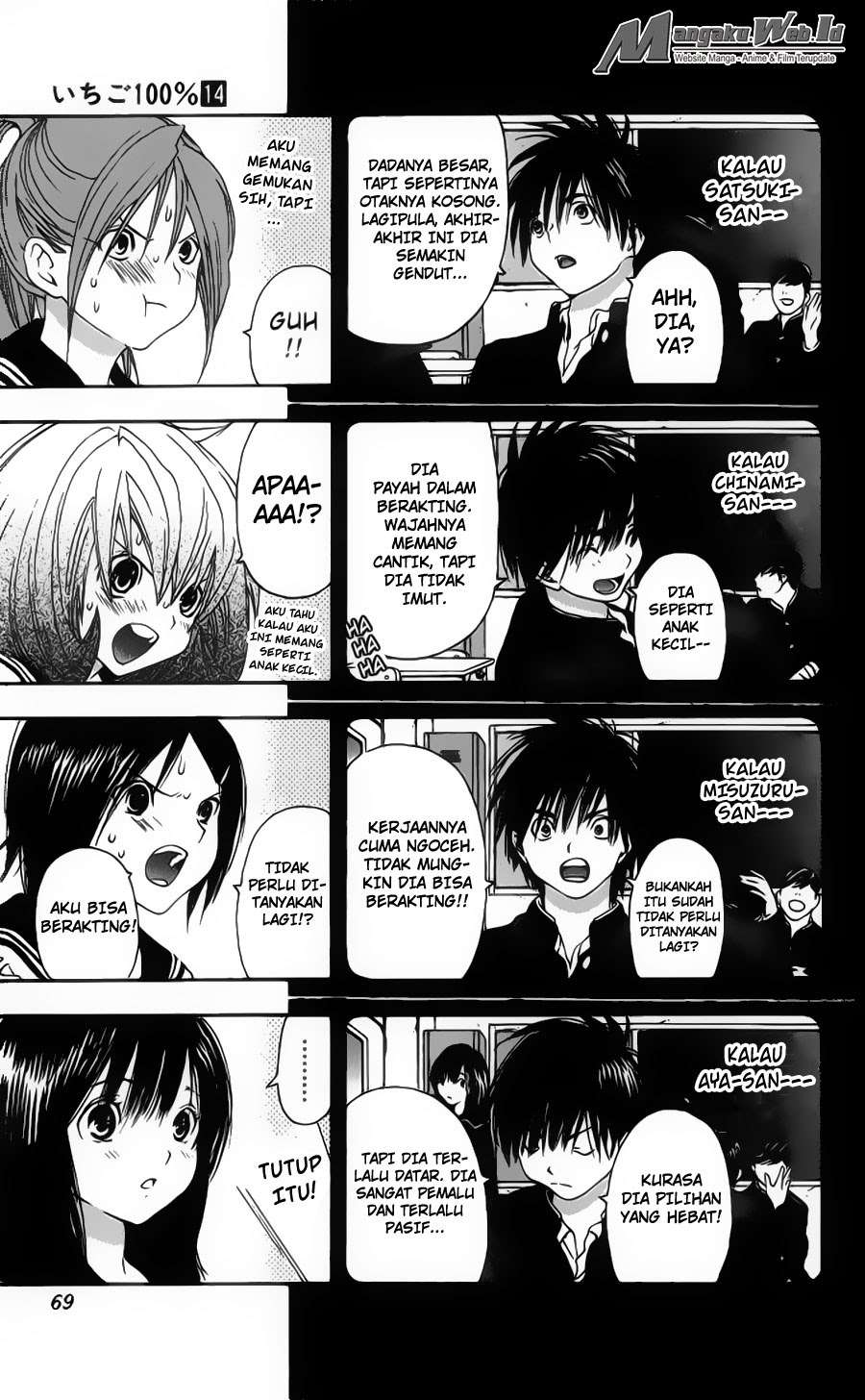 Ichigo 100% Chapter 120 Gambar 8