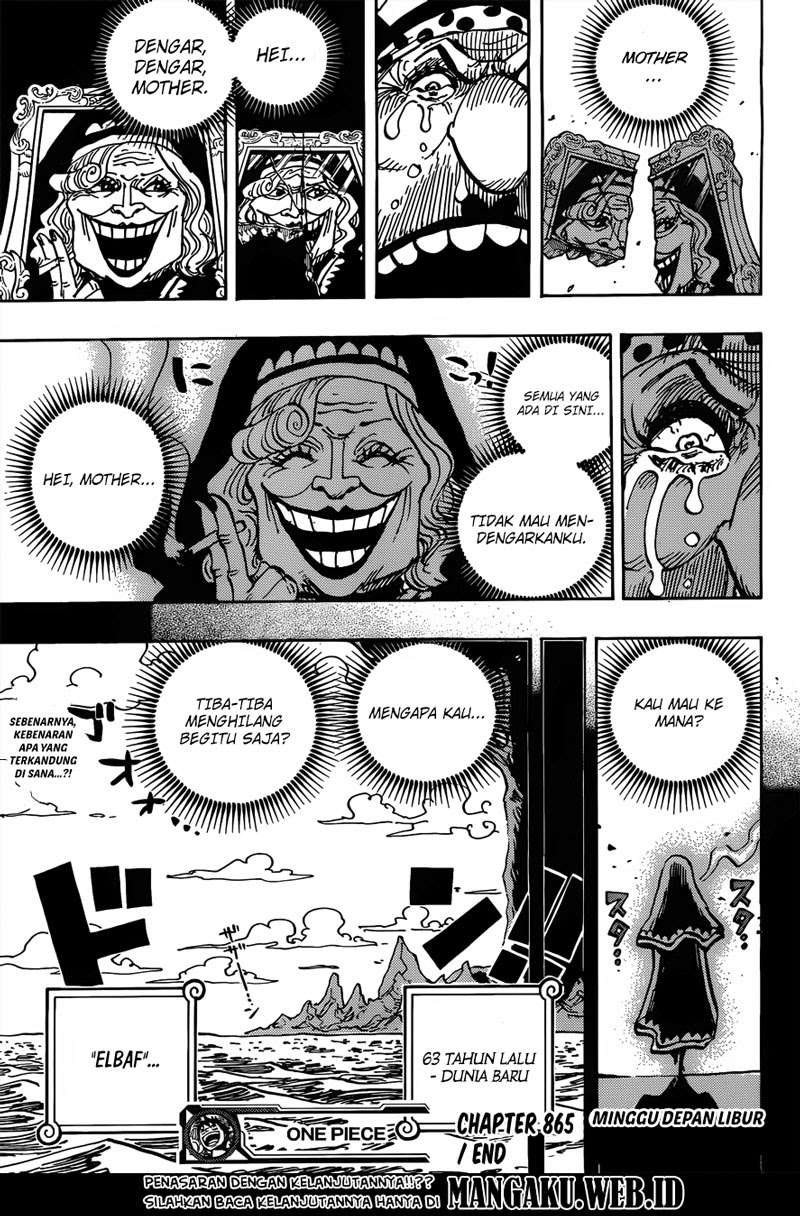 One Piece Chapter 865 Gambar 17