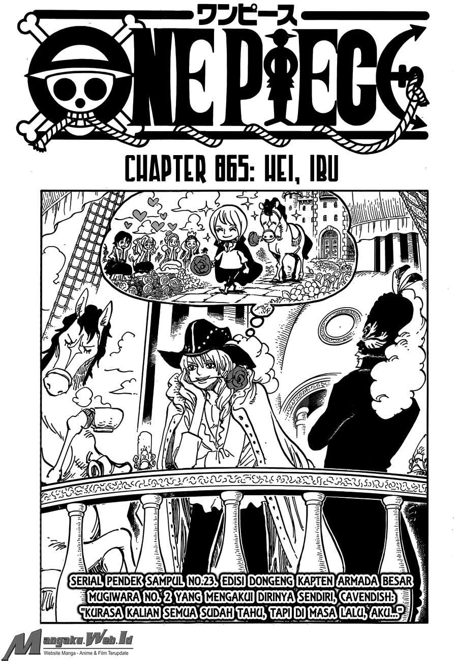 Baca Manga One Piece Chapter 865 Gambar 2