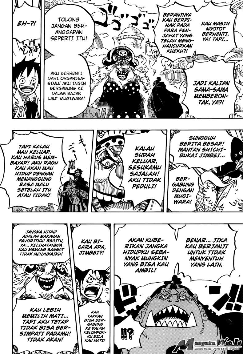 One Piece Chapter 863 Gambar 16