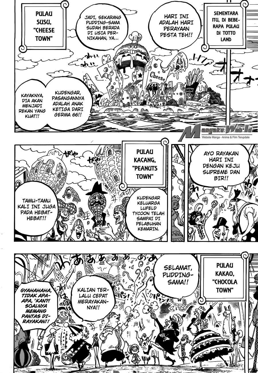 One Piece Chapter 859 Gambar 14