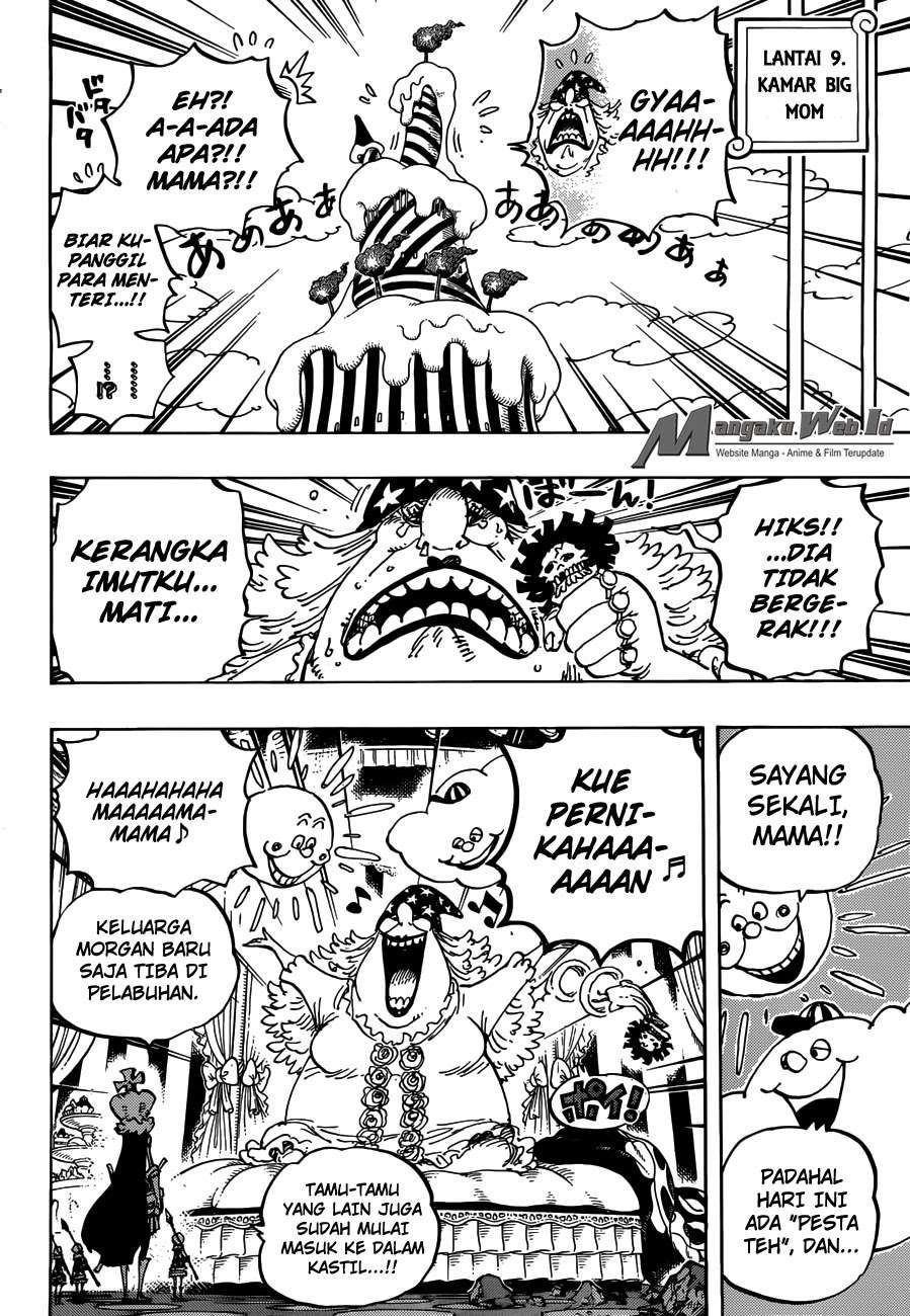 One Piece Chapter 859 Gambar 16