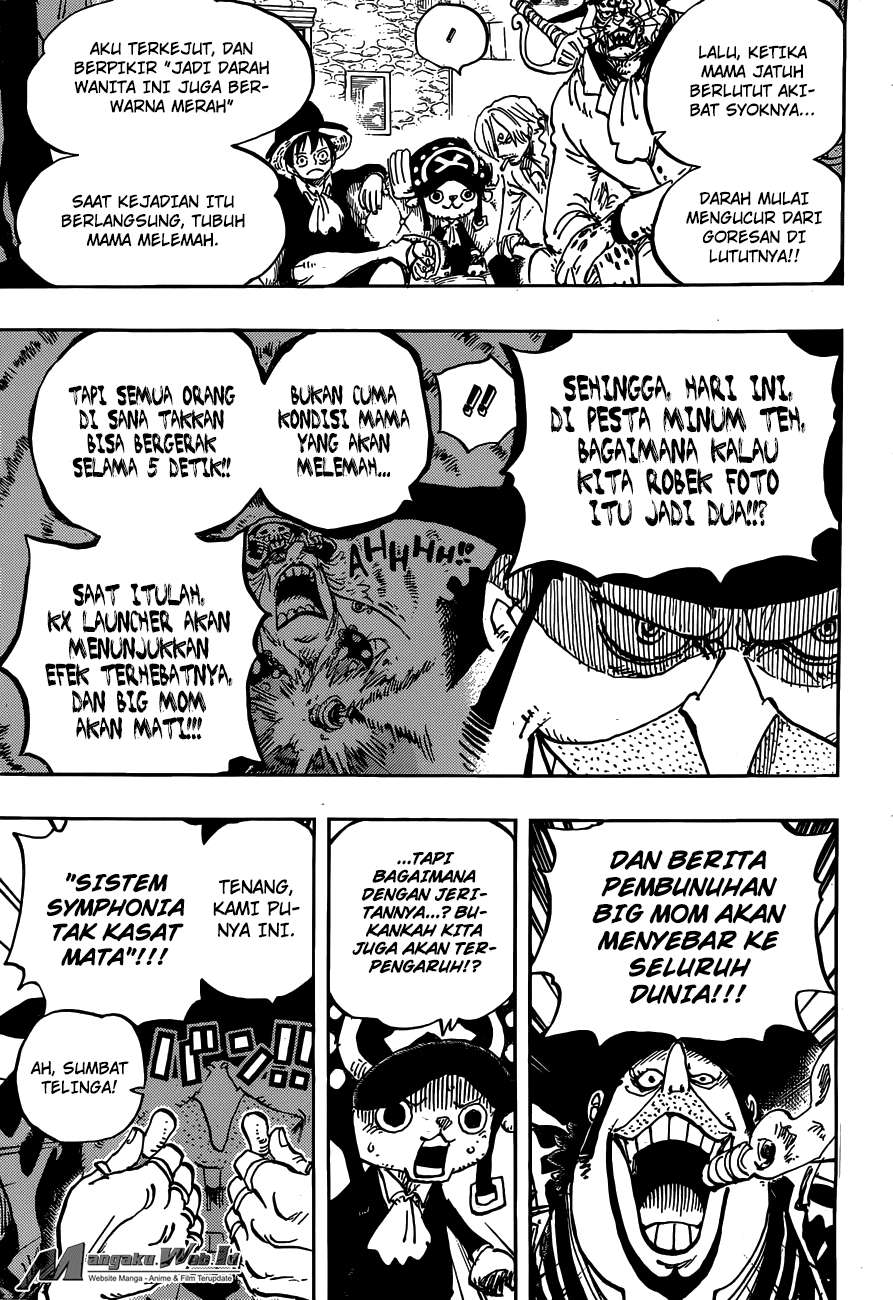 One Piece Chapter 859 Gambar 9
