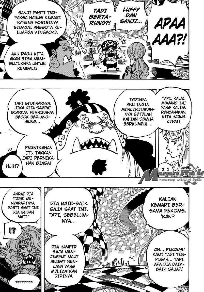 One Piece Chapter 856 Gambar 4