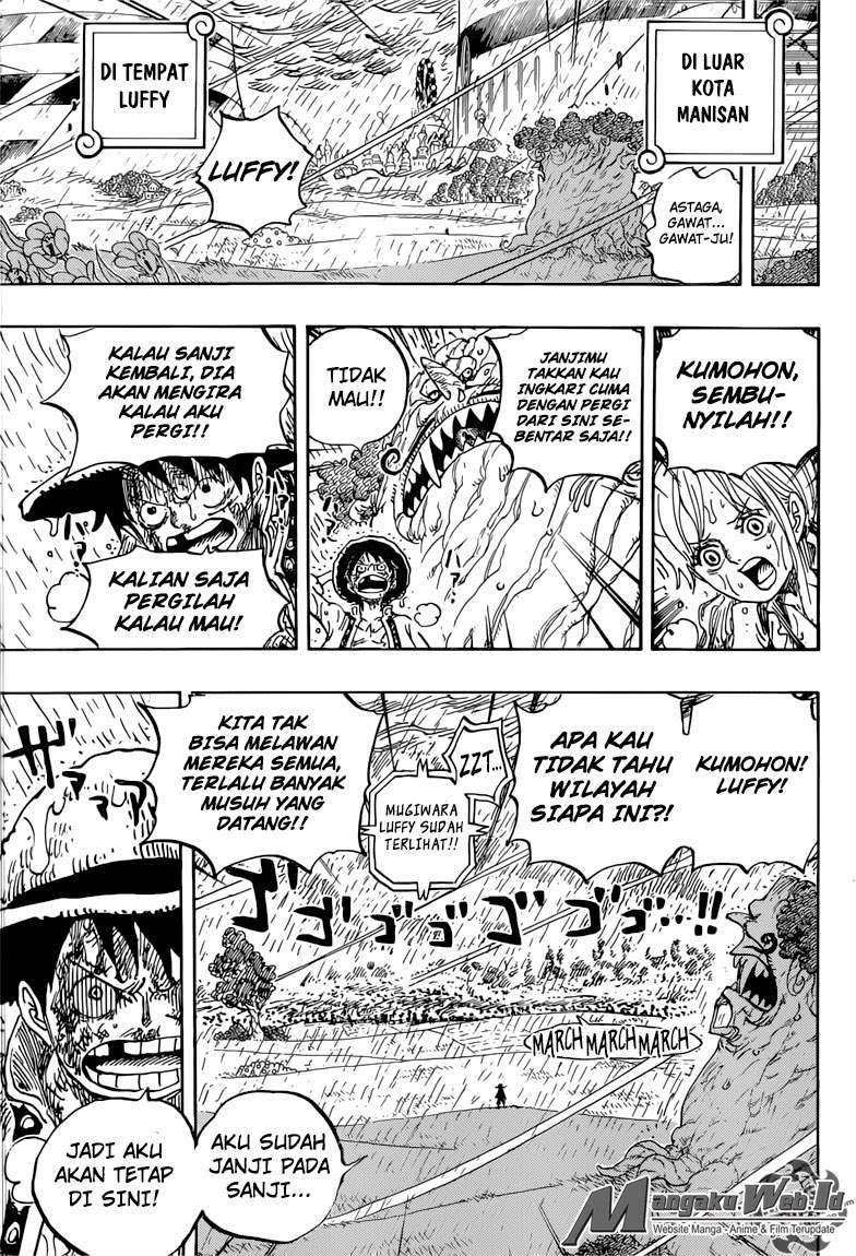 One Piece Chapter 845 Gambar 11