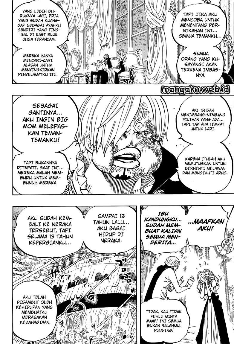 One Piece Chapter 845 Gambar 14