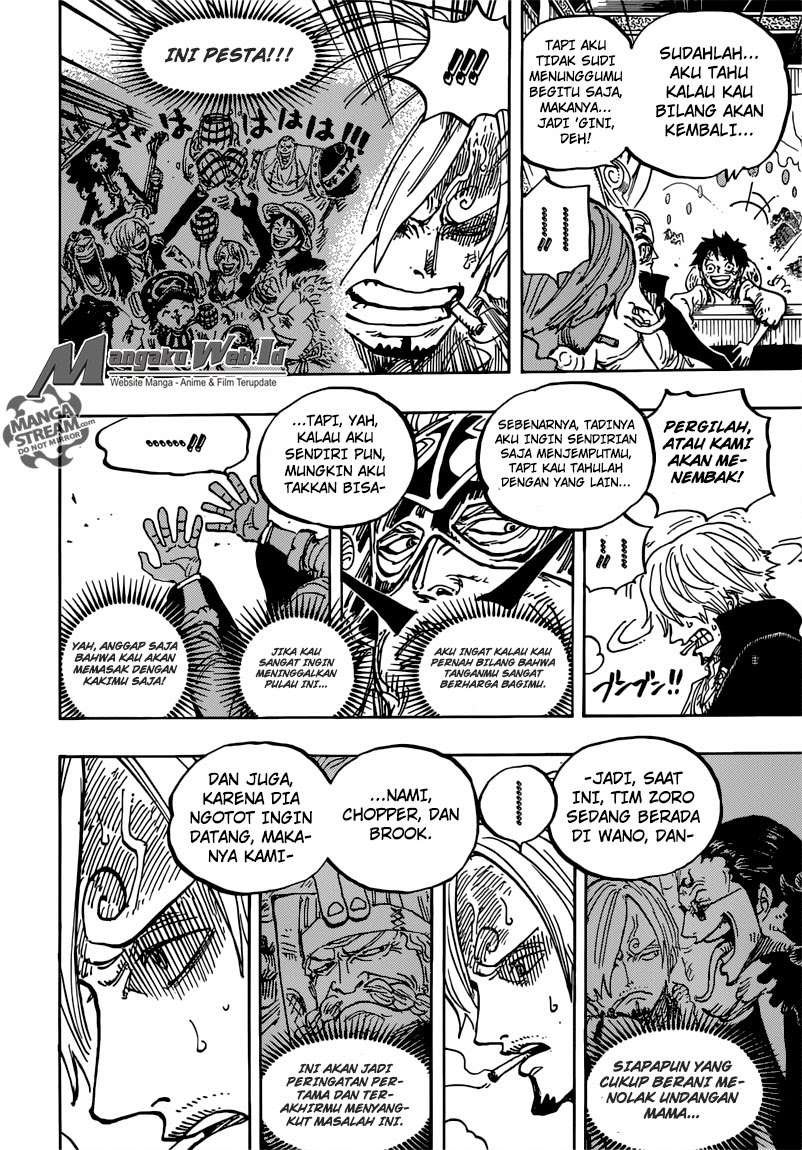 One Piece Chapter 843 Gambar 14