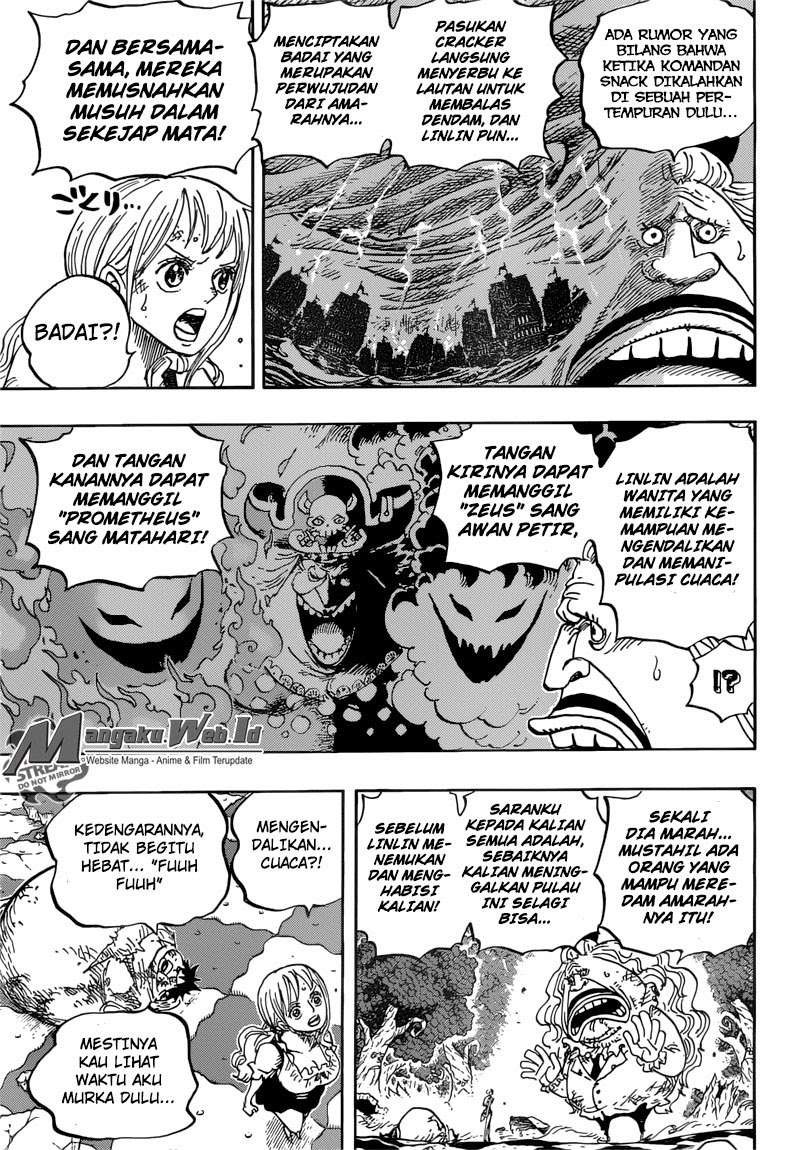 One Piece Chapter 843 Gambar 7