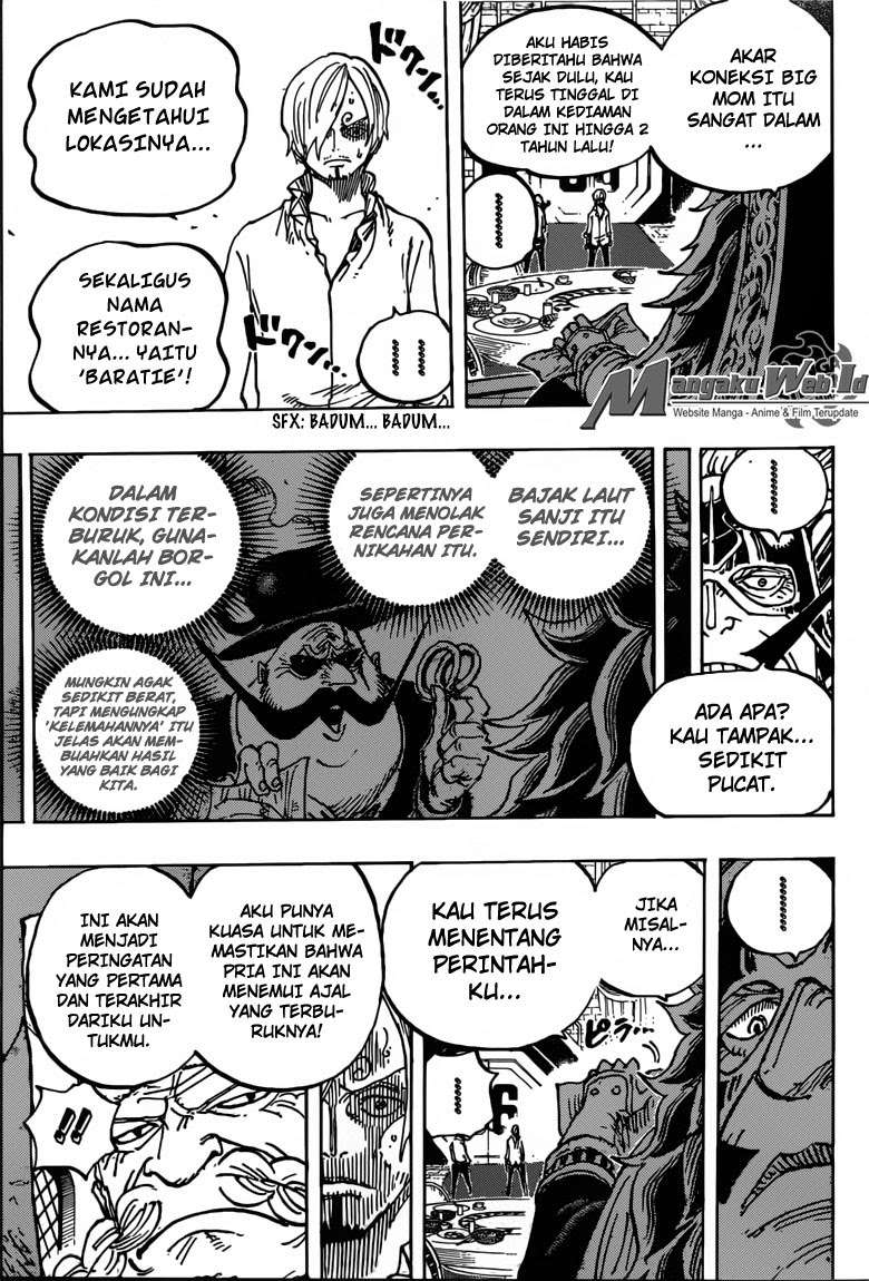 One Piece Chapter 839 Gambar 11