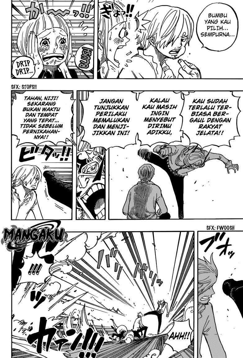 One Piece Chapter 839 Gambar 8