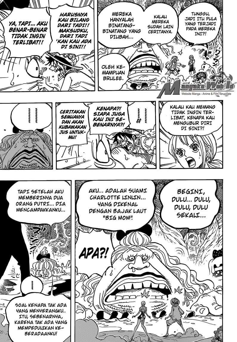 One Piece Chapter 835 Gambar 17