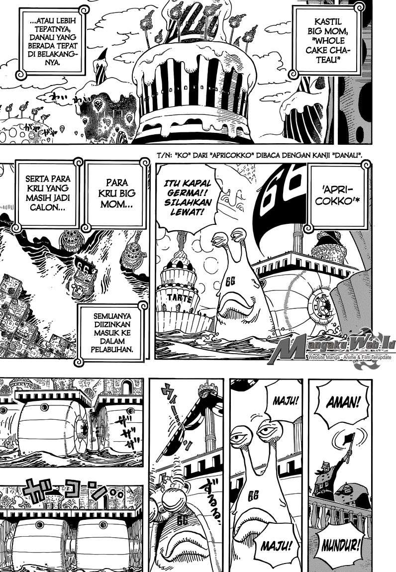 One Piece Chapter 832 Gambar 13