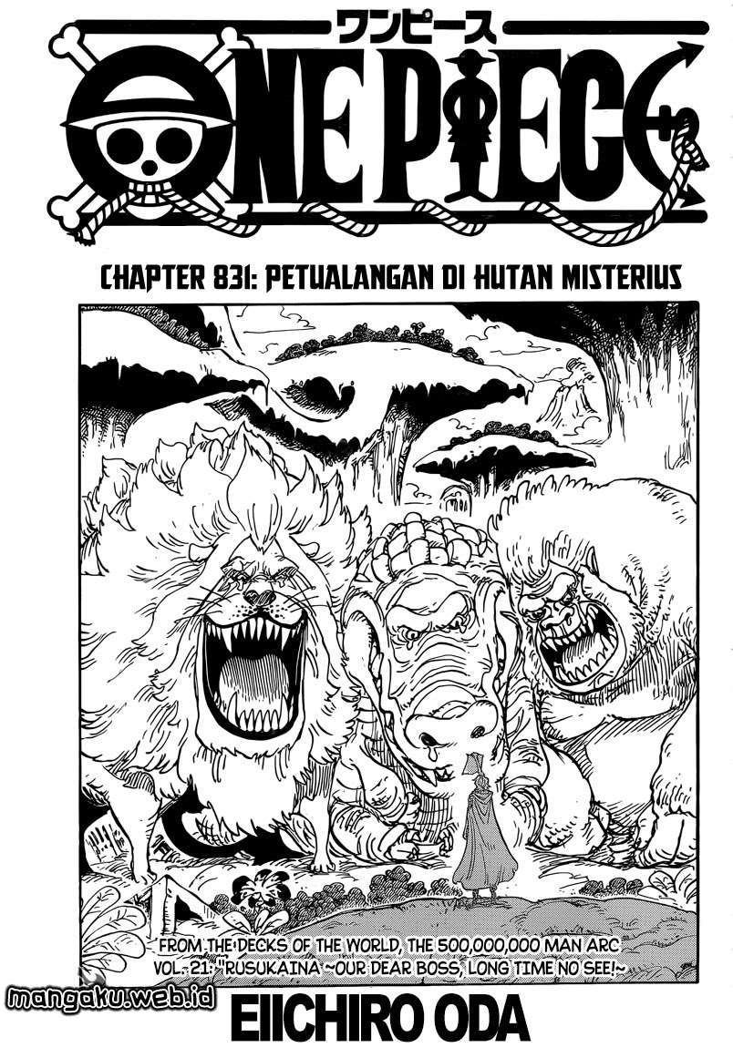 Baca Manga One Piece Chapter 831 Gambar 2