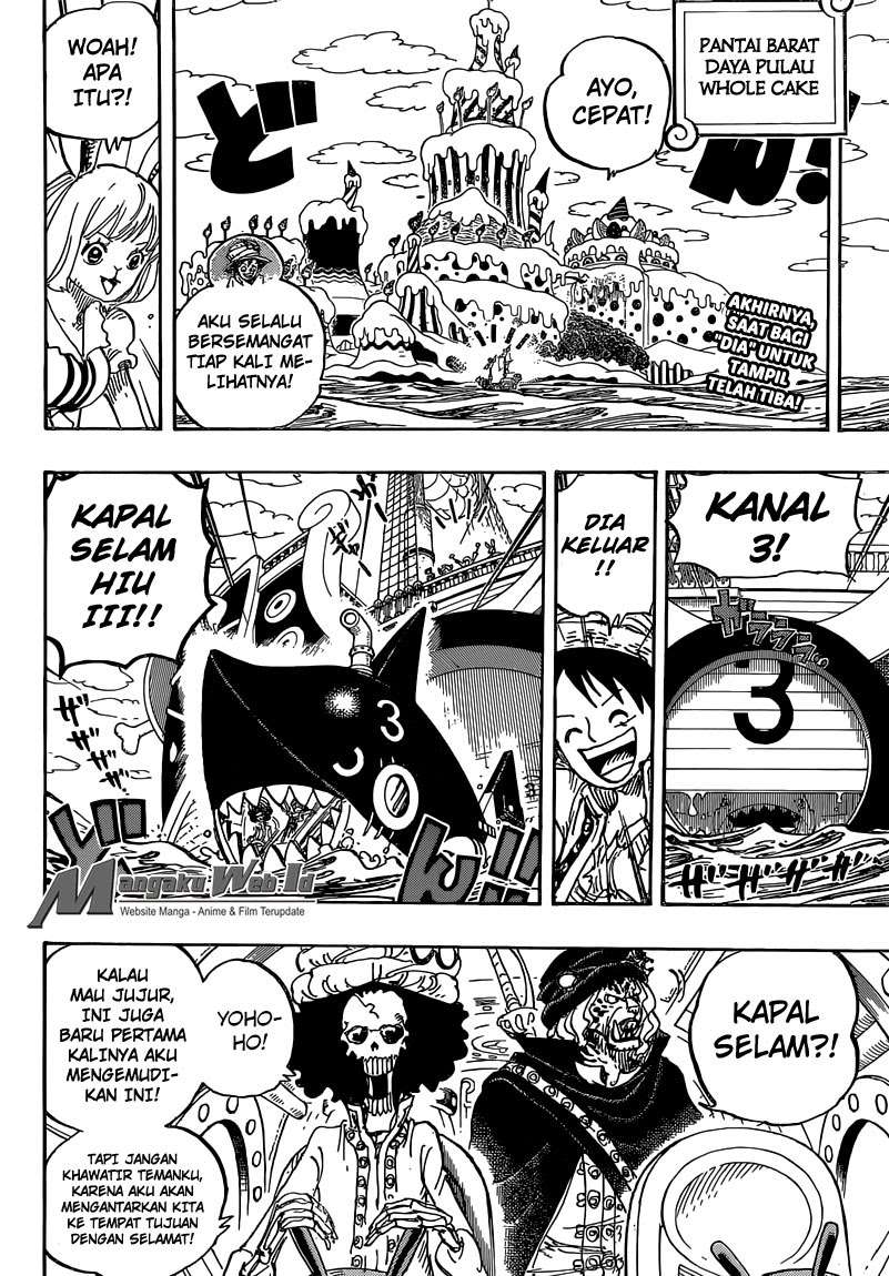 One Piece Chapter 831 Gambar 3