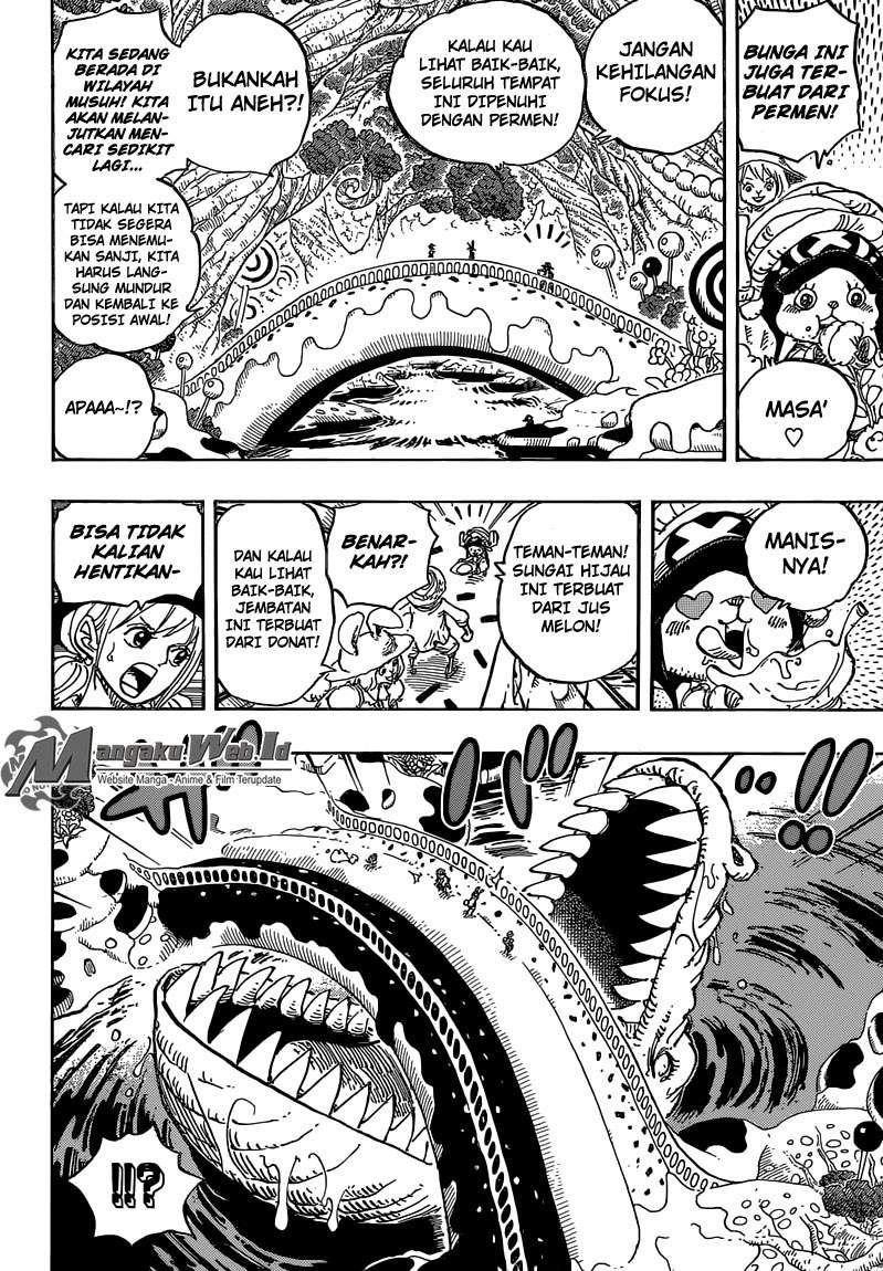 One Piece Chapter 831 Gambar 9