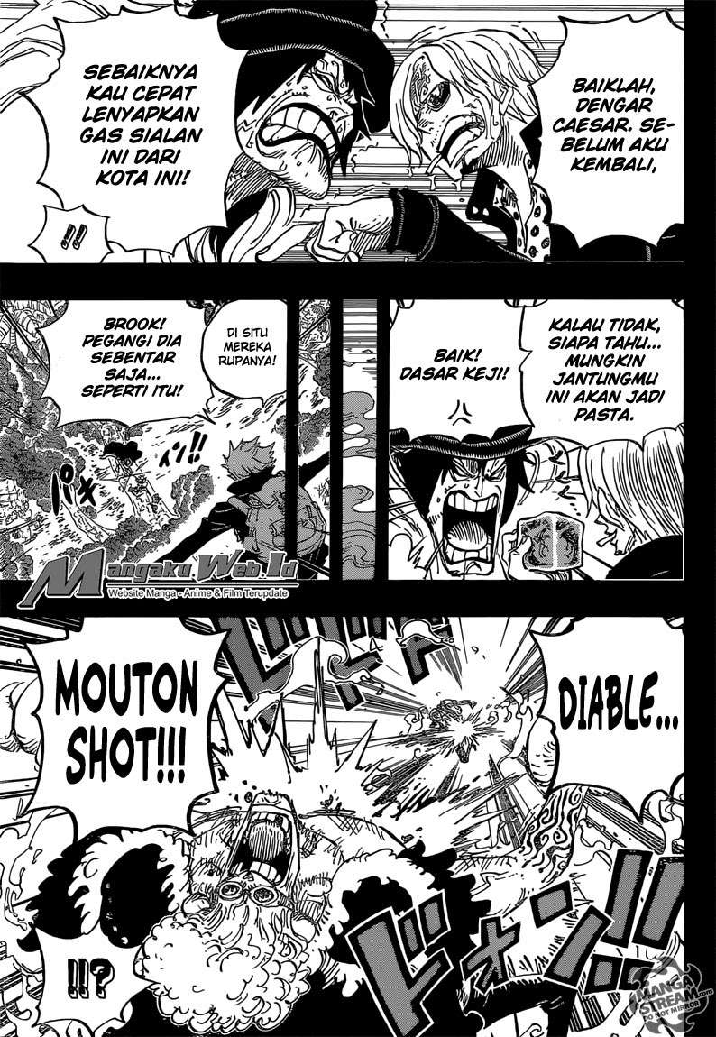 One Piece Chapter 811 Gambar 7