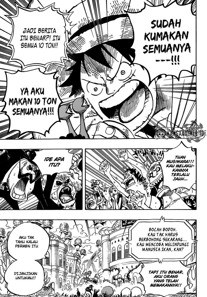 One Piece Chapter 651 Gambar 16