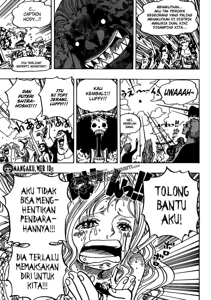 One Piece Chapter 648 Gambar 13