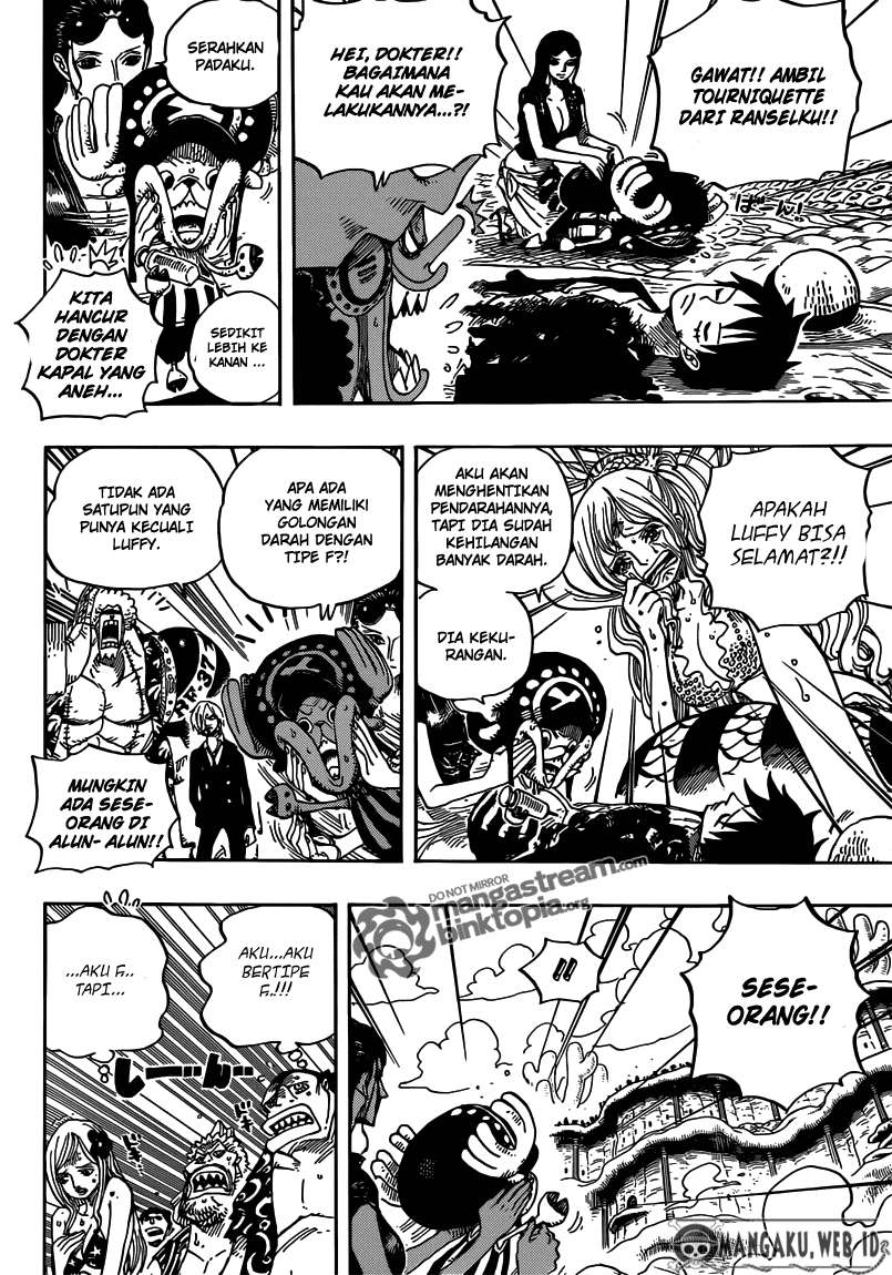 One Piece Chapter 648 Gambar 14