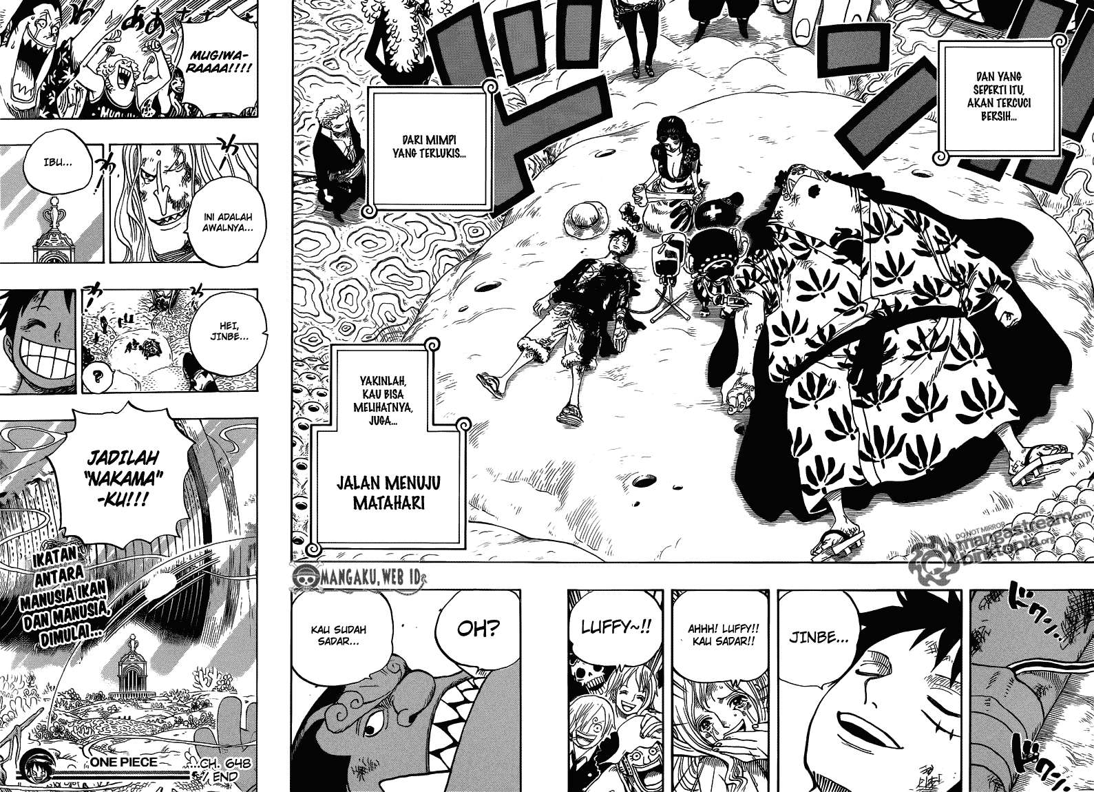 One Piece Chapter 648 Gambar 18