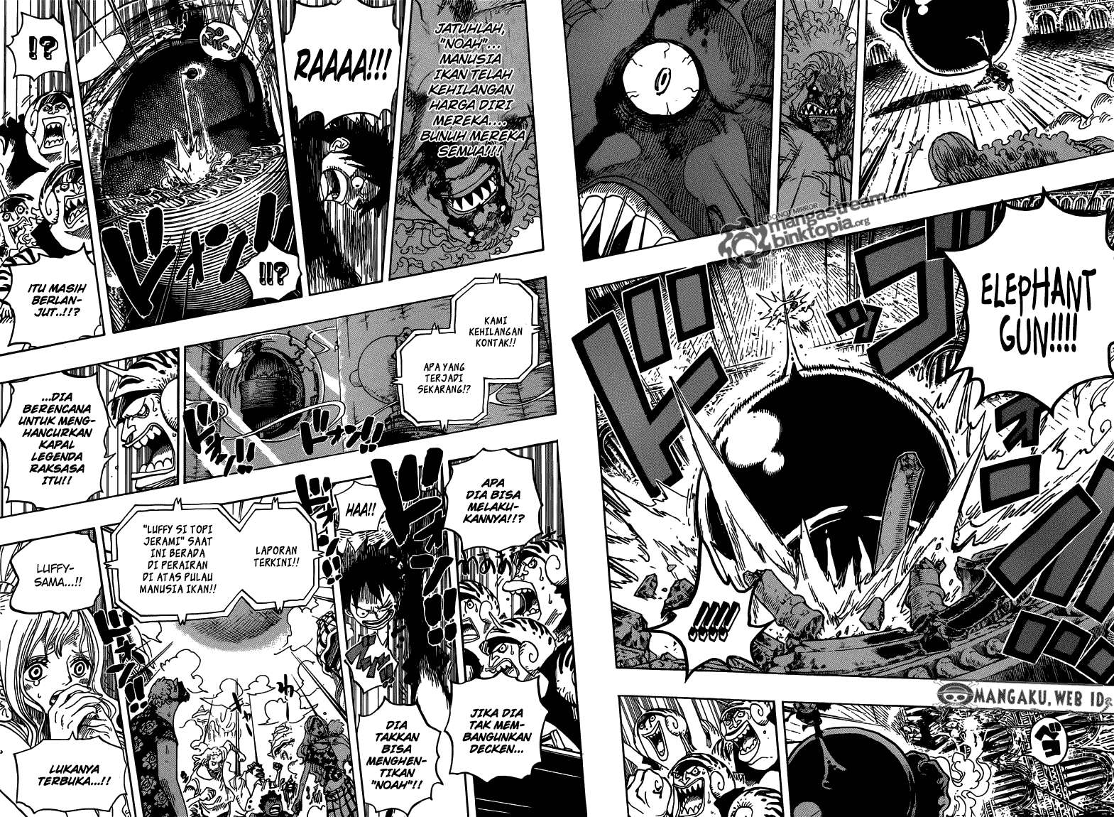 One Piece Chapter 645 Gambar 11