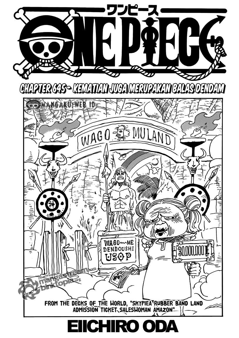 Baca Manga One Piece Chapter 645 Gambar 2