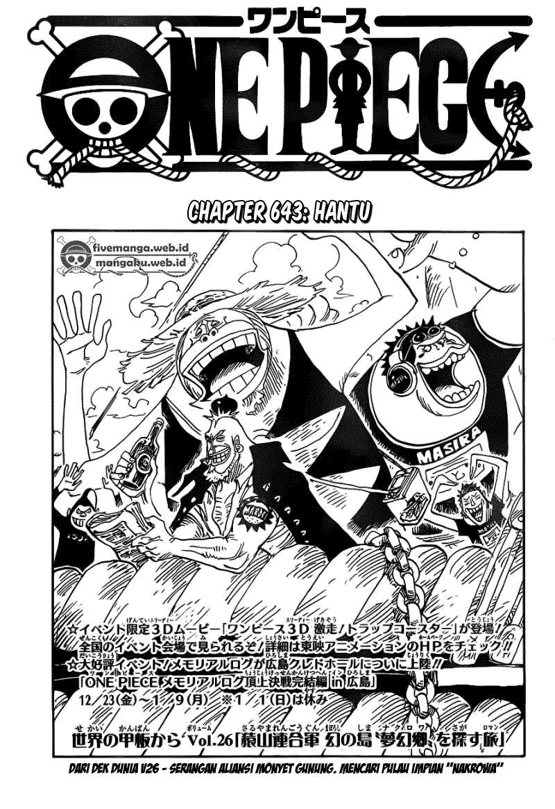 Baca Manga One Piece Chapter 643 Gambar 2