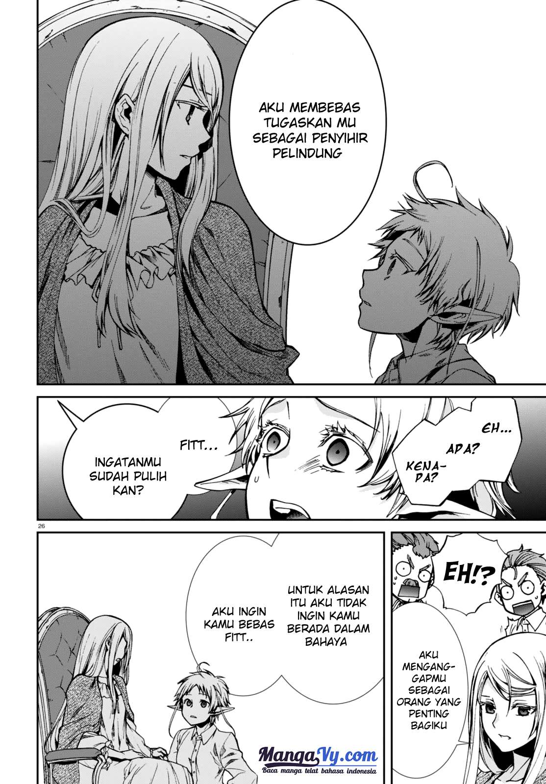 Mushoku Tensei: Isekai Ittara Honki Dasu Chapter 40 Gambar 27
