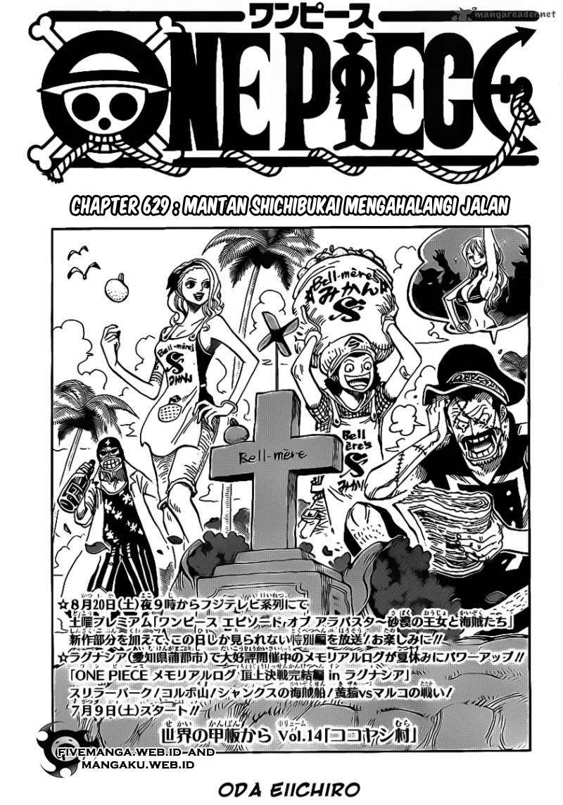 Baca Komik One Piece Chapter 629 Gambar 1