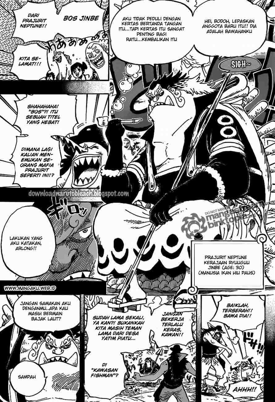 One Piece Chapter 621 Gambar 13