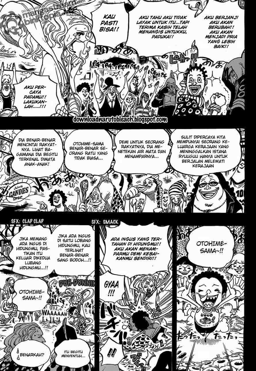 One Piece Chapter 621 Gambar 7
