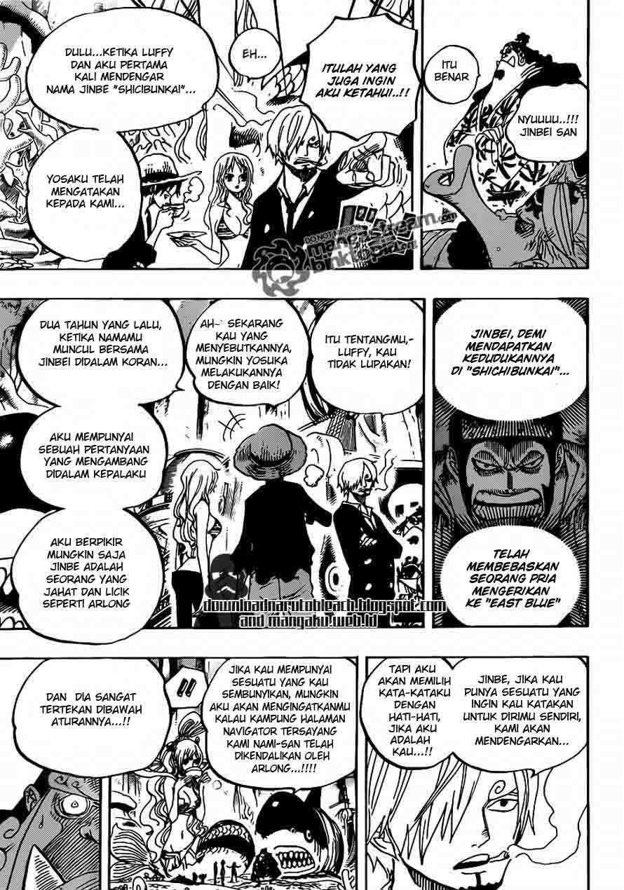 One Piece Chapter 620 Gambar 9