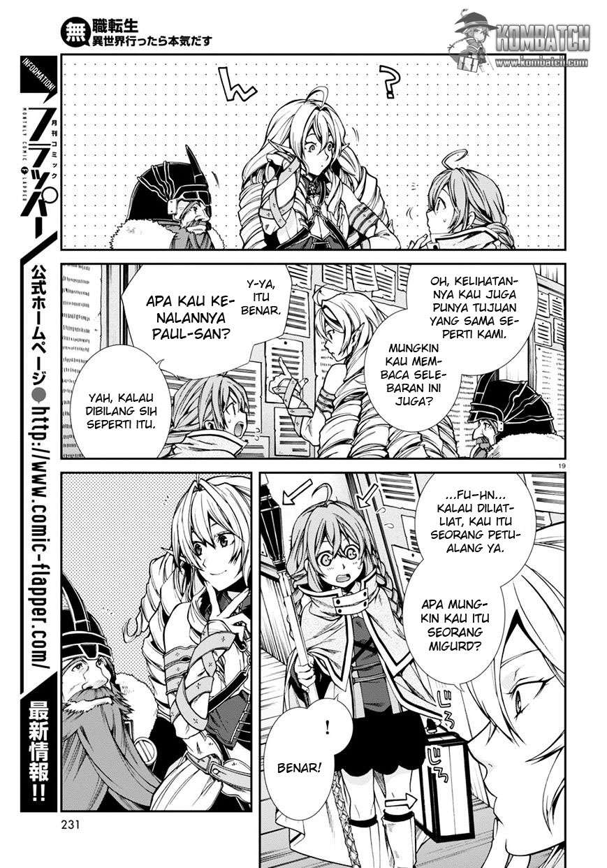 Mushoku Tensei: Isekai Ittara Honki Dasu Chapter 22 Gambar 24