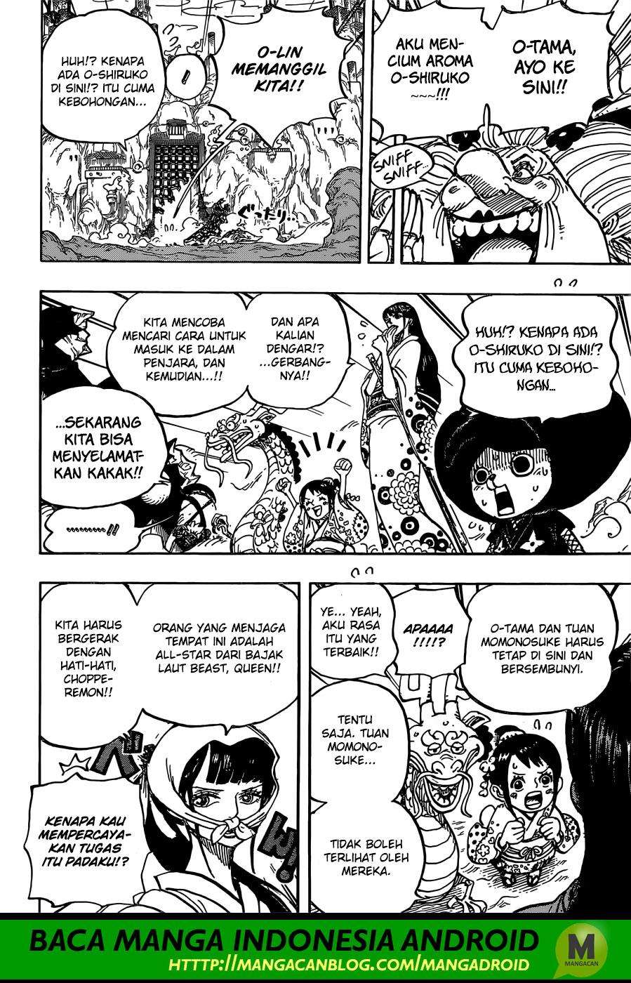 One Piece Chapter 945 Gambar 16