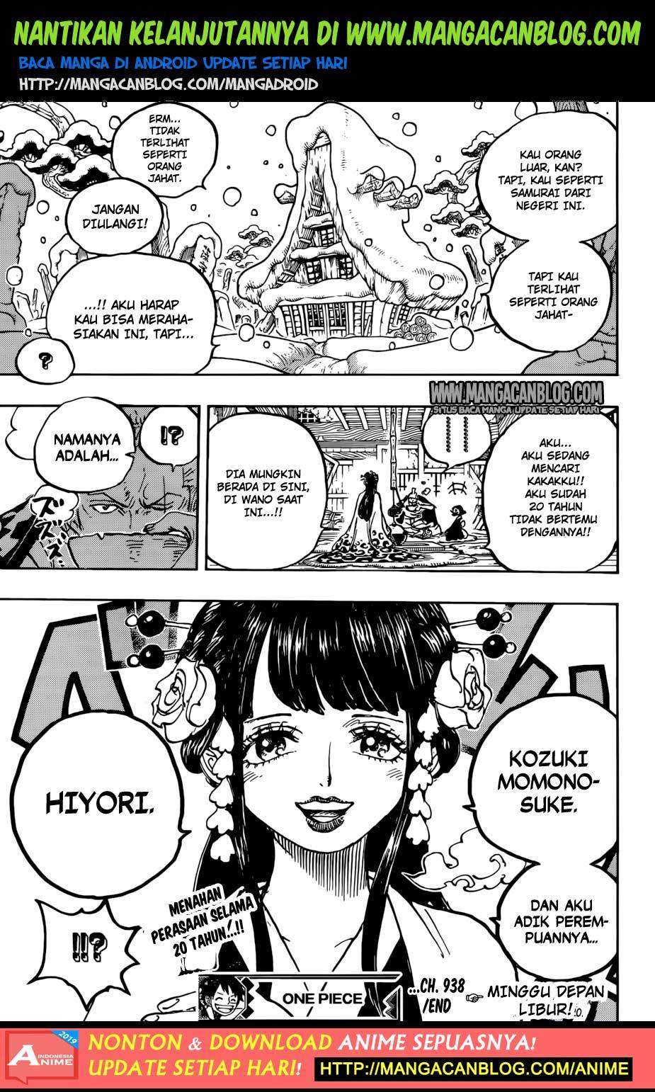 One Piece Chapter 938 Gambar 13