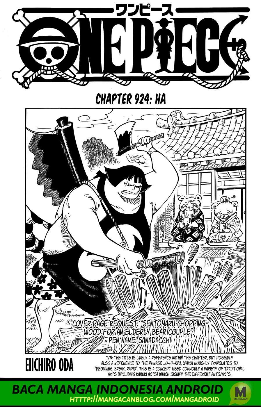 Baca Komik One Piece Chapter 924 Gambar 1